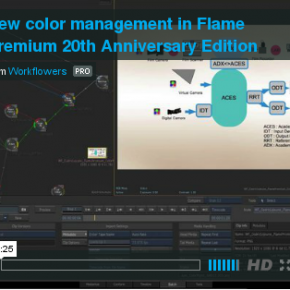 New color pipeline in Flame New color pipeline in Flame